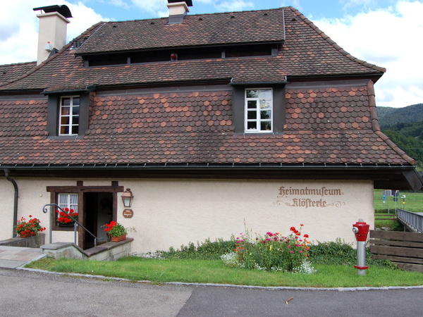 Außenansicht des Heimatmuseum Klösterle Außenansicht des Heimatmuseum Klösterle