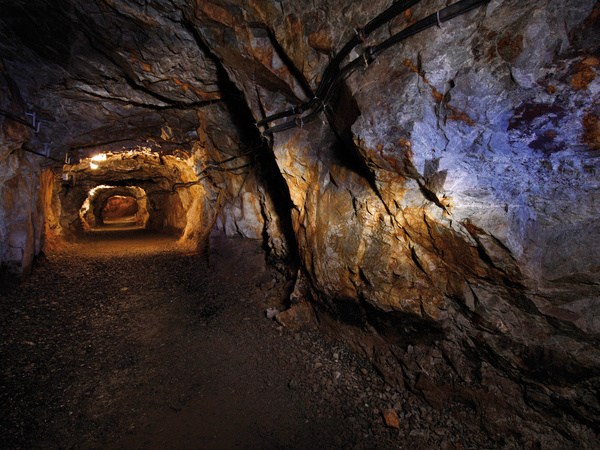 Stollen im Besucherbergwerk Hoffnungsstollen, � Hans Christian Barth / Tourismus Todtmoos