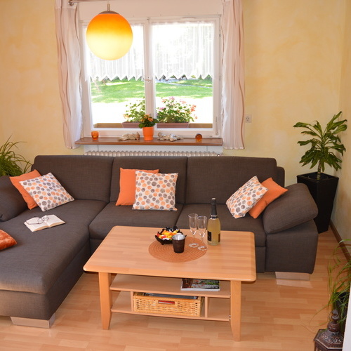 Wohnzimmer in der Ferienwohnung Nr. 2 - Wohnzimmer in der Ferienwohnung Nr. 2 -