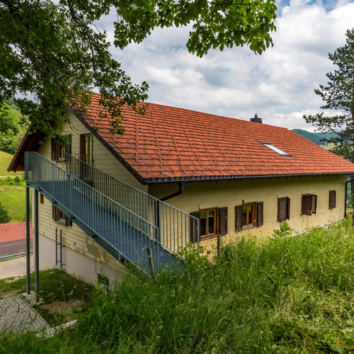 R&uuml;ckansicht vom Haus - 