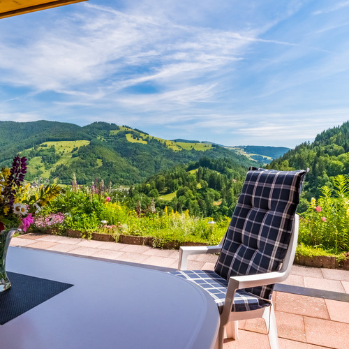 Panoramablick  von der Terrasse  - 