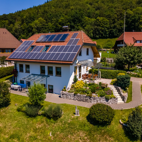 Au&szlig;enansicht Haus F&ouml;hrenbach  - Au&szlig;en Ansicht