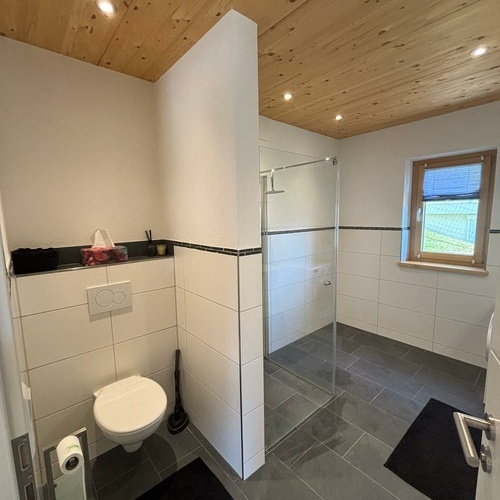 Das modern eingerichtete Badezimmer - 