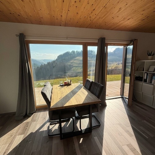 Ausblick vom Esstisch  - 