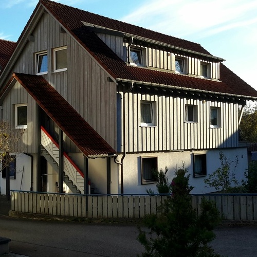 Bild von hinten - Hinteres Haus Bild von hinten - Hinteres Haus
